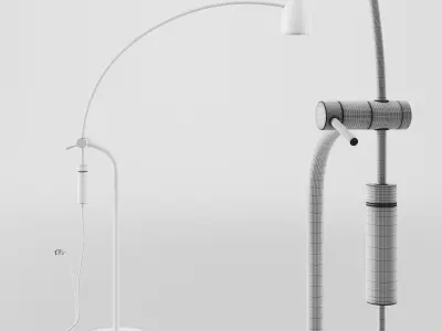 Hercules Table Lamp 3D model