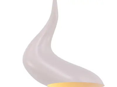 Een vallende 3D model