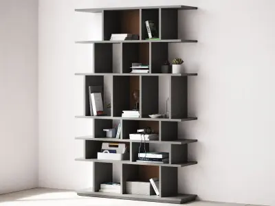 Meo 04 Bookcase 3D model