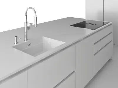 Kitchen set 04 3D model