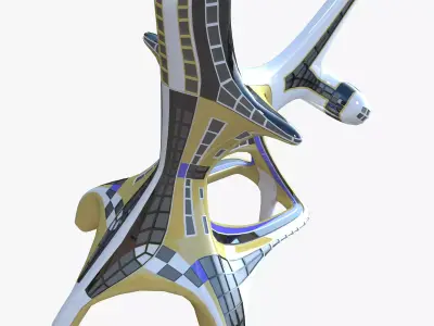 Future building 3D model buy