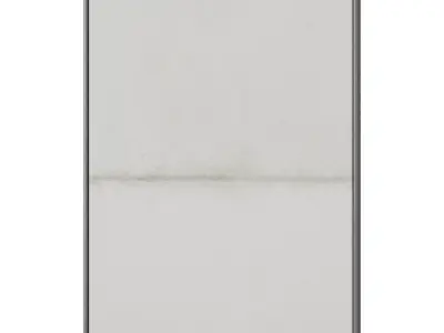Set of 3 Abstract Paintings in Frames 3D model get