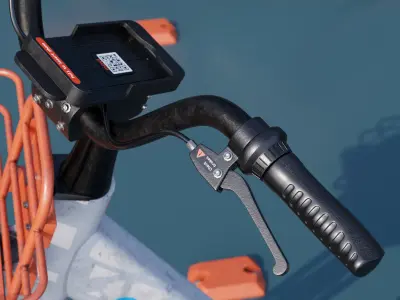 Mobike electric bicycle 3D model