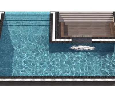 SWIMMING POOL NO26 A 3D model