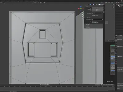 Free Wall outlets and switches pack Free low-poly 3D model
