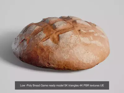 Rye breads 3D Model Pack