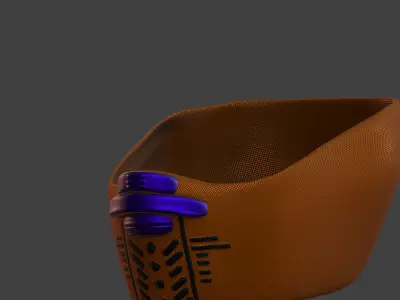Gas mask helmet 3d model scifi Low-poly  Low-poly 3D model 268