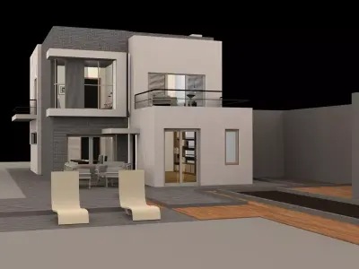 laos Archviz Exterior 3D model