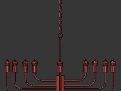 Noir Claude 3D model