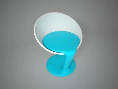 09 MELTHING CHAIR  3D model