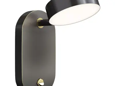 KAPPA B SCONCE Low-poly 3D model