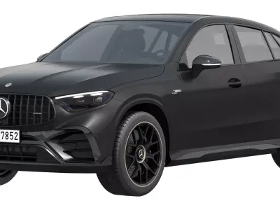 Mercedes-Benz GLC53 AMG Coupe 2027 3D model