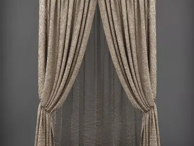 Curtain 3D model 29 3D model