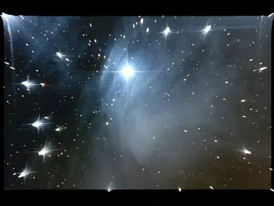 Barnards Merope Nebula 3D model