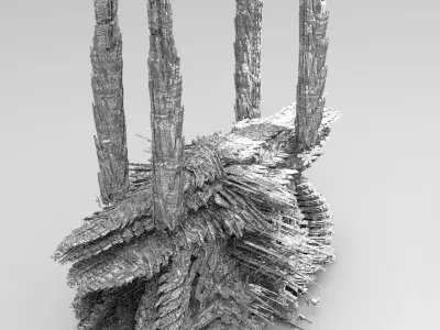 Fusion City Alien Bridge 3 3D model
