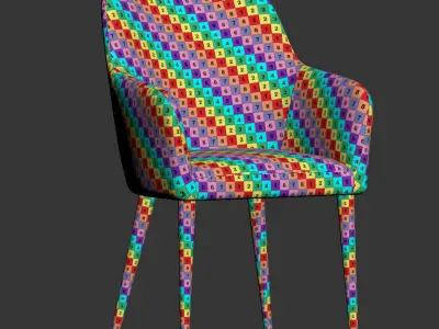 Feast Bard Dining Chair Article 3D model