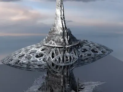  Eldritch tower 3D model