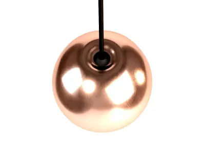 Tom Dixon Void Mini Copper Pendant 3D model