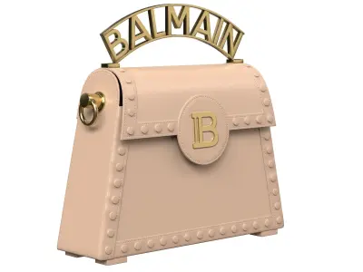Balmain B-Buzz Dynasty Small Bag  Cream Low-poly 3D model