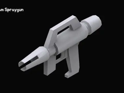 Gundam Earth Federation Weapon Collection 3D model
