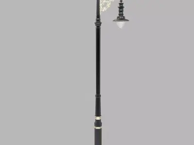 London Street Lamp 3D model