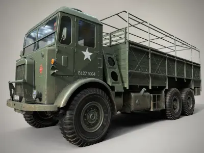 Old World War 2 Truck 3D model