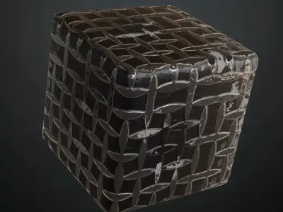 Diamond Metal Plate PBR Seamless Texture shop