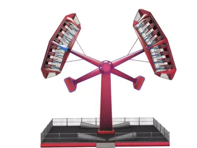 Amusement Theme Park Collection 3D model