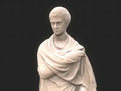 Greek Sculptures 3D model
