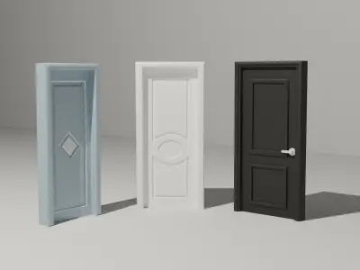 DOORS Low-poly 3D model buy
