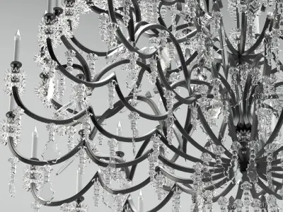 Chandelier 19 3D model