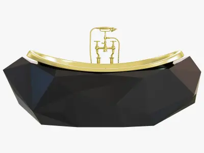 DIAMOND BATHTUB by MAISON VALENTINA 3D model