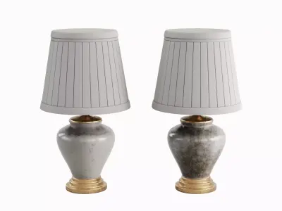 Table Lamp Set 3D model