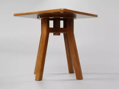 Square Table CG82 3D model