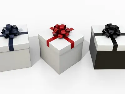  Gift Boxes - Fixed Ribbon Favorites 