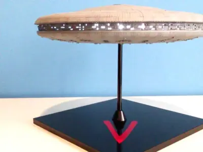 V visitors Mothership 3D print model