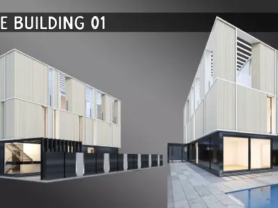 House Building 01  3D model