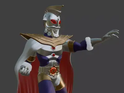 Ultraman King Stylized 3D Model  3D model