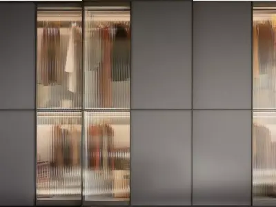 TW - ModernWardrobe Free 3D model