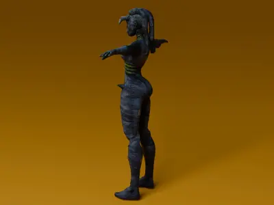 Alien 3D model 20