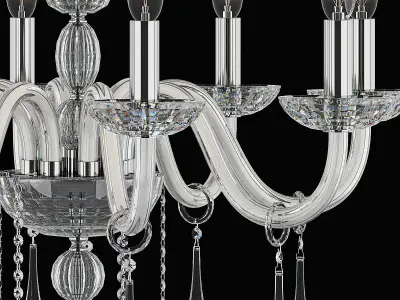 722064 Crista Osgona Chandelier 3D model