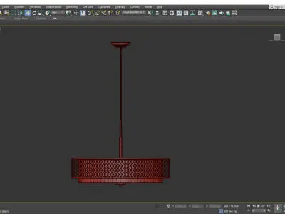 Jules Pendant Light Low-poly 3D model