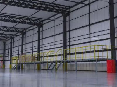  Warehouse Interior and Exterior PBR 09 