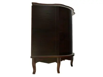 Ornate Floor Cabinet Low-poly 3D model