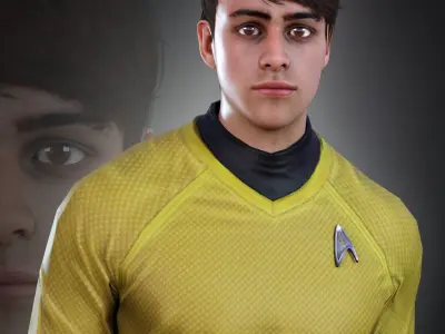 Kelvin Gary Mitchell For G8M 3D model