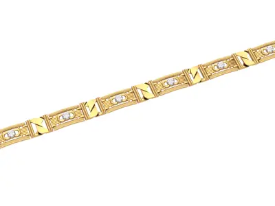 Gent Light Bracelet 3D Model 3D print model