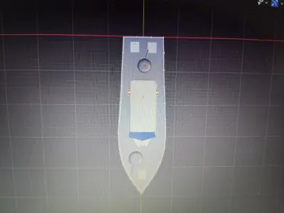 Coast Guard boat  Low-poly 3D model