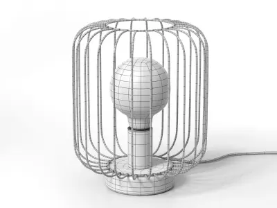 FLAGGSKEPP - Table lamp 3D model