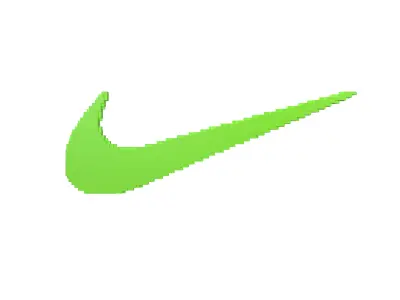 Voxel Style Nike Logo 04 Free low-poly 3D model