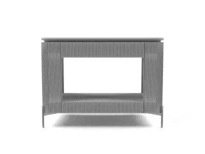 Universal Furniture - Nina Magon Iris Nightstand Low-poly 3D model